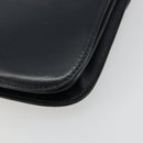 GUCCI Hand Bag Leather Navy Gold Auth ka4422-15