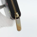 LOUIS VUITTON Monogram Multicolore Zippy Geldbörse Schwarz M60243 LV Auth ka4424-8