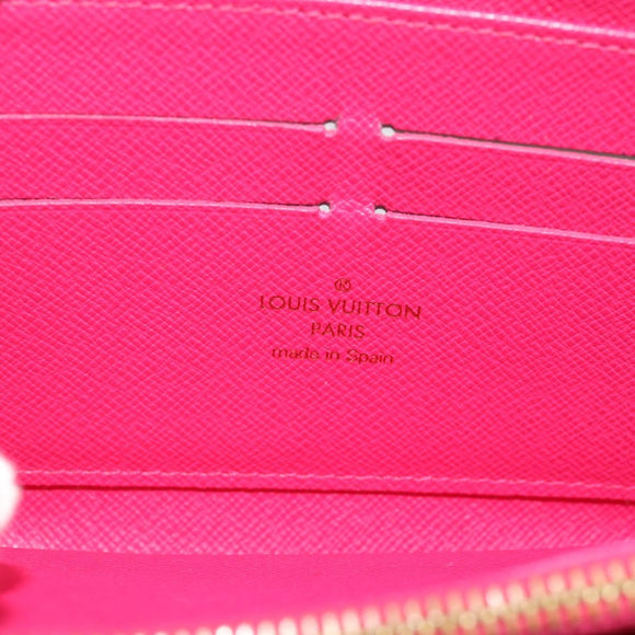 LOUIS VUITTON Monogram Multicolore Zippy Geldbörse Schwarz M60243 LV Auth ka4424