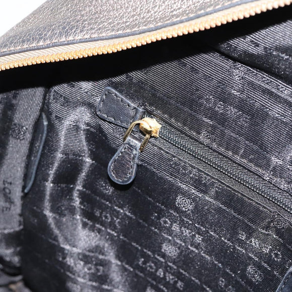 LOEWE Amazona 36 Hand Bag Suede Bronze Gold Auth ka4425