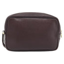 LOUIS VUITTON Taiga Karga Clutch Bag Ardoise M30812 LV Auth ka4427-2