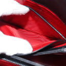 GUCCI Hand Bag Leather Black Silver Auth ka443-12