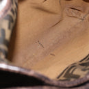 FENDI Zucca Canvas Schultertasche Schwarz Braun Auth ka4435-22