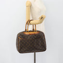LOUIS VUITTON Monogram Deauville Hand Bag M47270 LV Auth ka4437-24
