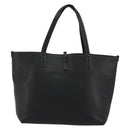Salvatore Ferragamo Hand Bag Leather Black Silver Auth ka4441A-2