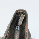 GUCCI GG Implementation Hand Bag Bronze Silver 211138 Auth ka4446-10