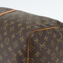 LOUIS VUITTON Monogram Keepall 55 Boston Bag M41424 LV Auth ka4447-15