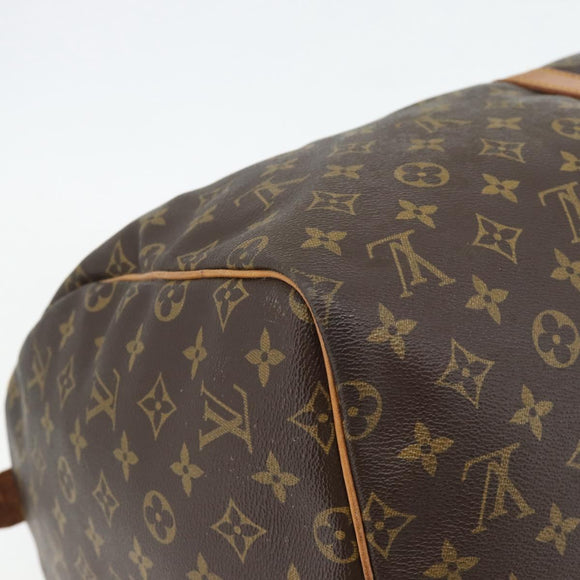 LOUIS VUITTON Monogram Keepall 55 Boston Bag M41424 LV Auth ka4447