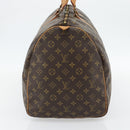 LOUIS VUITTON Monogram Keepall 55 Boston Bag M41424 LV Auth ka4447-4