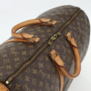LOUIS VUITTON Monogram Keepall 55 Boston Bag M41424 LV Auth ka4447-6