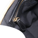 CELINE Shoulder Bag Leather Gray Gold Auth ka4448-21