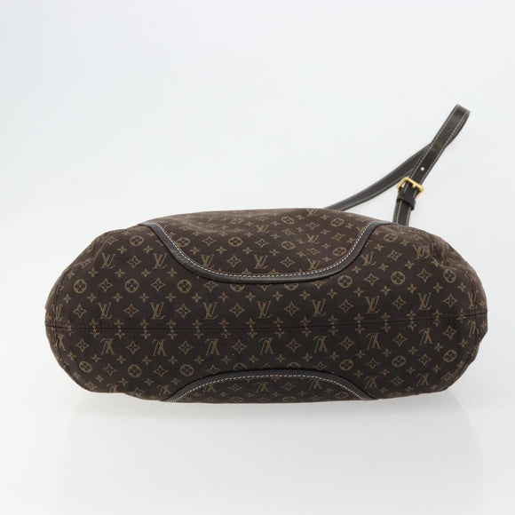 LOUIS VUITTON Monogram Idylle Elegy Hand Bag Black M56696 LV Auth ka4449