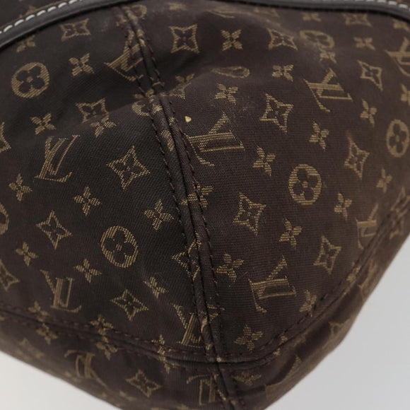 LOUIS VUITTON Monogram Idylle Elegy Hand Bag Black M56696 LV Auth ka4449