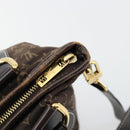 LOUIS VUITTON Monogram Idylle Elegy Hand Bag Black M56696 LV Auth ka4449-19