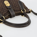 LOUIS VUITTON Monogram Idylle Elegy Hand Bag Black M56696 LV Auth ka4449-7