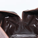 CELINE C Sulky Hand Bag Canvas Beige Gold Auth ka4451A-19