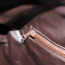 CELINE C Sulky Hand Bag Canvas Beige Gold Auth ka4451A-21