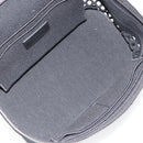 Christian Dior Vanity Hand Bag Canvas Black Silver Auth ka4453M-18
