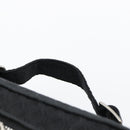 Christian Dior Vanity Hand Bag Canvas Black Silver Auth ka4453M-8