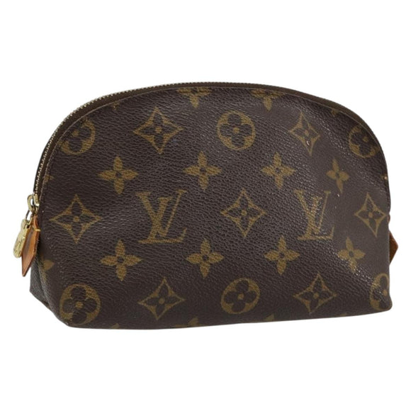 LOUIS VUITTON Monogram Pochette Cosmetic PM Pouch M43998 LV Auth ka4454