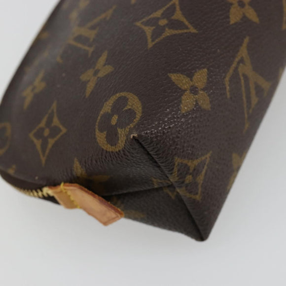 LOUIS VUITTON Monogram Pochette Cosmetic PM Pouch M43998 LV Auth ka4454