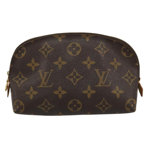 LOUIS VUITTON Monogram Pochette Cosmetic PM Pouch M43998 LV Auth ka4454