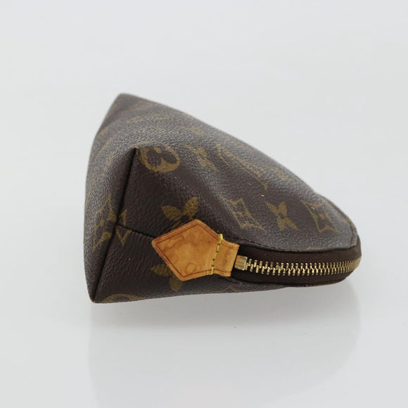 LOUIS VUITTON Monogram Pochette Cosmetic PM Pouch M43998 LV Auth ka4454