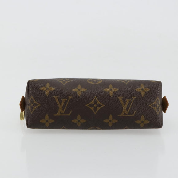 LOUIS VUITTON Monogram Pochette Cosmetic PM Pouch M43998 LV Auth ka4454