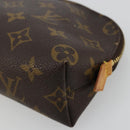 LOUIS VUITTON Monogram Pochette Cosmetic PM Pouch M43998 LV Auth ka4454-7