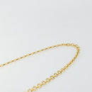 Salvatore Ferragamo Vala Chain Bag Patent leather Bronze Gold Auth ka4455-8