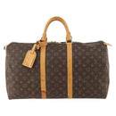 LOUIS VUITTON Monogram Keepall 50 Boston Bag M41426 LV Auth ka4456-13