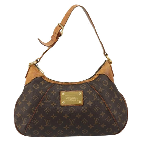 LOUIS VUITTON Monogram Thames GM Shoulder Bag M56383 LV Auth ka4459