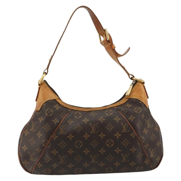 LOUIS VUITTON Monogram Thames GM Shoulder Bag M56383 LV Auth ka4459