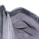 CARTIER Hand Bag Canvas Black Silver Auth ka4465-18
