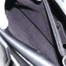 CARTIER Hand Bag Canvas Black Silver Auth ka4465-22