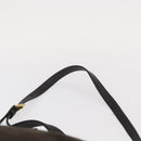 PRADA Hand Bag Nylon 2way Khaki Gold Auth ka447-15
