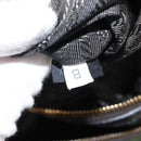 PRADA Hand Bag Nylon 2way Khaki Gold Auth ka447-12