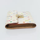 LOUIS VUITTON Multicolor Portefeuille Koala Rich Wallet White M58081 Auth ka4473-4