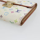 LOUIS VUITTON Multicolor Portefeuille Koala Rich Wallet White M58081 Auth ka4473-7
