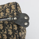 Christian Dior Trotter Canvas Hand Bag Navy Silver Auth ka4475-14