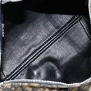 Christian Dior Trotter Canvas Hand Bag Navy Silver Auth ka4475-15