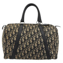 Christian Dior Trotter Canvas Hand Bag Navy Silver Auth ka4475-3