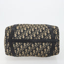 Christian Dior Trotter Canvas Hand Bag Navy Silver Auth ka4475-9
