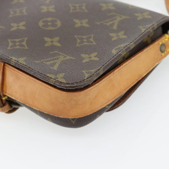 LOUIS VUITTON Monogram Cartouchiere PM Shoulder Bag M51254 LV Auth ka4477