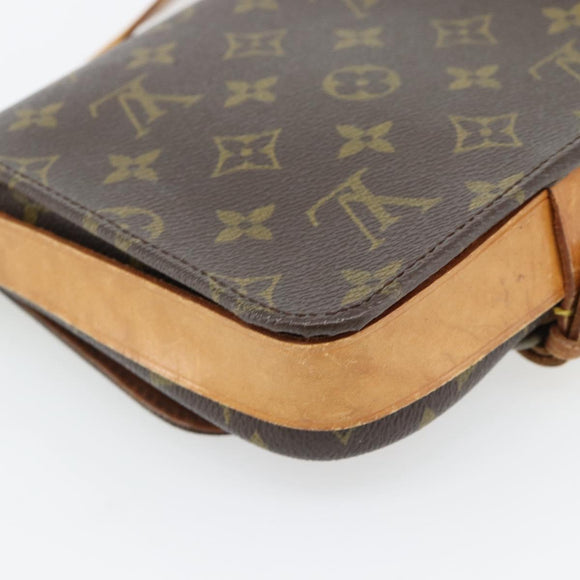 LOUIS VUITTON Monogram Cartouchiere PM Shoulder Bag M51254 LV Auth ka4477