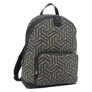 GUCCI GG Supreme Caleido Backpack PVC Beige Silver 406370 Auth ka4479-1