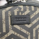 GUCCI GG Supreme Caleido Backpack PVC Beige Silver 406370 Auth ka4479-19