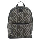 GUCCI GG Supreme Caleido Backpack PVC Beige Silver 406370 Auth ka4479-13