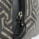 GUCCI GG Supreme Caleido Backpack PVC Beige Silver 406370 Auth ka4479-24