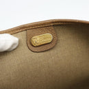 GUCCI GG Supreme Web Sherry Line Bag PVC Beige Gold 002 104 0054 Auth ka4482A-18
